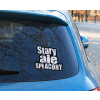 Naklejka Stary ale spłacony