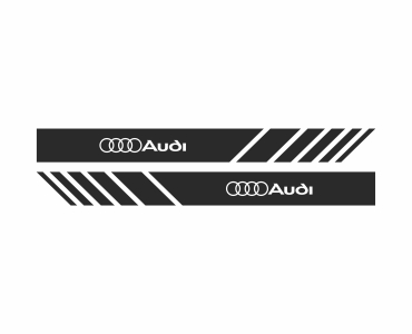 Naklejka na lusterka Audi