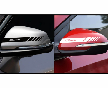 Naklejka na lusterka Audi