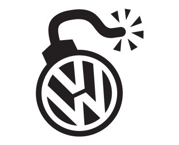 Naklejka VW Volkswagen Bomba
