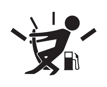 Naklejka Tankowanie Paliwo