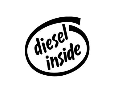 Naklejka DIESEL INSIDE