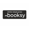 Naklejka Umów wizyte przez booksy