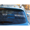 Naklejka Stop Hybrid Go Benzin