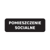Naklejka Pomieszczenie socialne