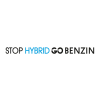 Naklejka Stop Hybrid Go Benzin