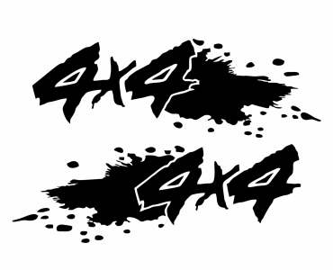 Naklejka 4x4 OFF ROAD SUV ( 2 sztuki )