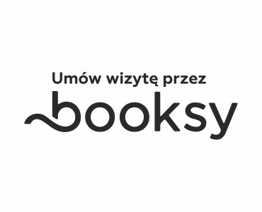 Naklejka Umów wizyte przez booksy
