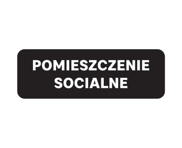 Naklejka Pomieszczenie socialne