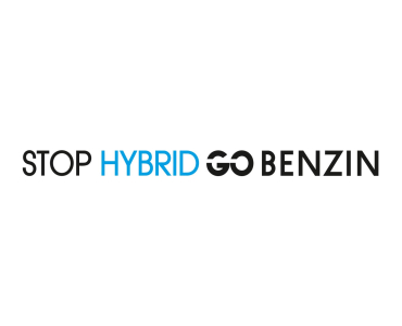 Naklejka Stop Hybrid Go Benzin